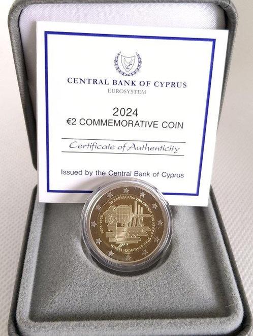 Cyprus. 2 Euro 2024 20th Anniversary of Cyprus accession to, Postzegels en Munten, Munten | Europa | Euromunten