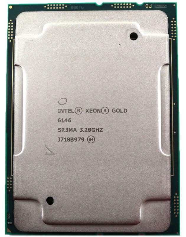 Intel Xeon Gold 6146 - 12 Cores 24 Threads, Base 3,2Ghz, Computers en Software, Processors, 3 tot 4 Ghz, Refurbished, Verzenden