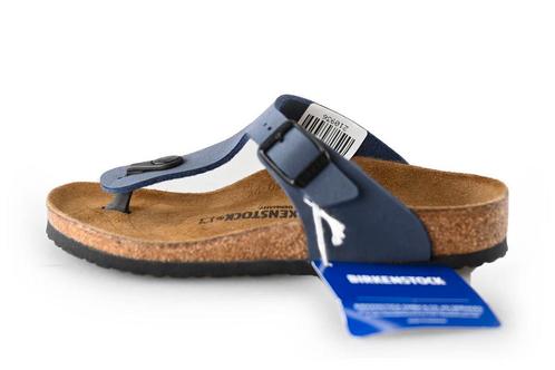 Birkenstock Slippers in maat 31 Blauw | 5% extra korting, Kinderen en Baby's, Kinderkleding | Schoenen en Sokken, Jongen of Meisje