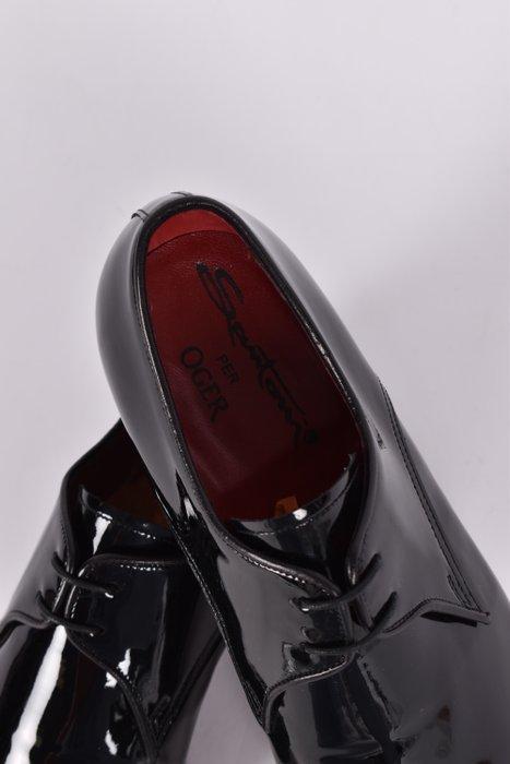 SANTONI - UK 6 / 40 - Lak schoenen - Gala - WING TIP -, Kleding | Heren, Schoenen