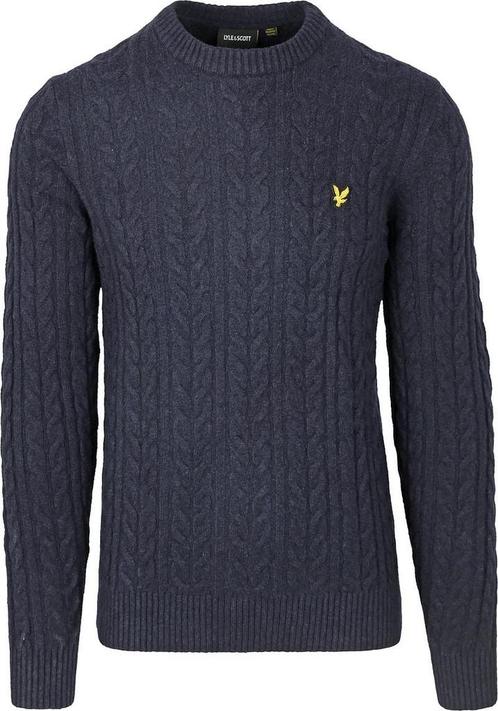 Lyle & Scott Cable Pullover Navy maat Maat 52/54 (L) Heren, Vêtements | Hommes, Pulls & Vestes, Envoi