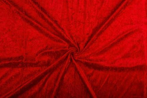 Velours stof rood, Hobby & Loisirs créatifs, Tissus & Chiffons, Enlèvement ou Envoi