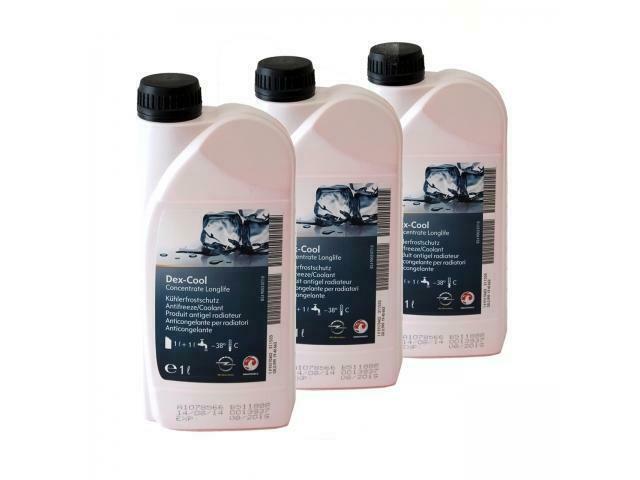 ORIGINAL GM Opel antivries antivries concentraat LONGLIFE DE, Auto diversen, Onderhoudsmiddelen, Ophalen of Verzenden