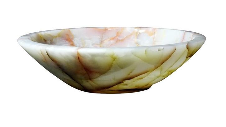 Sanifun Waskom Lorda onyx rond, Doe-het-zelf en Bouw, Sanitair, Wastafel