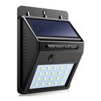 Buiten wandlamp Solar met schemersensor 3 Watt 6000KDaglicht, Verzenden, Nieuw, Overige materialen, Modern