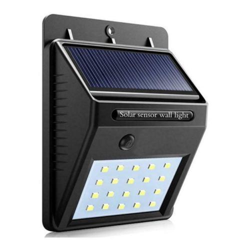 Buiten wandlamp Solar met schemersensor 3 Watt 6000KDaglicht, Maison & Meubles, Lampes | Appliques, Envoi