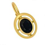 Oorbellen - 18 karaat Geel goud - 1.00ct. tw. Saffier, Nieuw