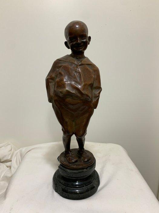 Lorenzo Caprino (act.c.1899-c.1914) - sculptuur, Marinaio -, Antiek en Kunst, Antiek | Keramiek en Aardewerk