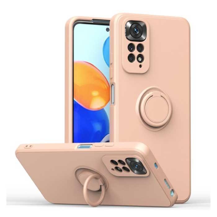 Xiaomi Mi 11 Ultra Hoesje met Ring Kickstand en Magneet -, Telecommunicatie, Mobiele telefoons | Hoesjes en Screenprotectors | Overige merken