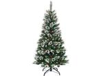 Coast Kunstkerstboom met Nepsneeuw - 150 cm - PVC - Groen, Verzenden, Nieuw