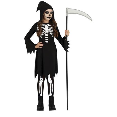 Skelet Halloween Kostuum Kind Zwart, Hobby & Loisirs créatifs, Articles de fête, Envoi
