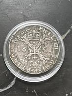 Spaans-Nederland, Tournai. Felipe IV (1621-1665). Patagon, Postzegels en Munten