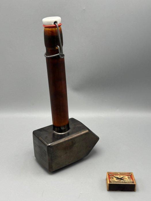 “Hamerfles” – opvallend designobject - Bouteille - Céramique, Antiquités & Art, Curiosités & Brocante