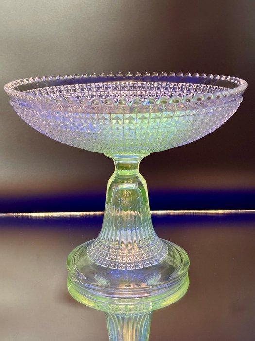 Val Saint Lambert - Charles Graffart - Bol sur pied -, Antiek en Kunst, Antiek | Glaswerk en Kristal