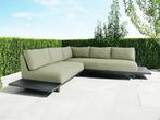 Flow. Emerald platform loungebank leaf |   Sunbrella | SALE, Tuin en Terras, Tuinsets en Loungesets, Nieuw