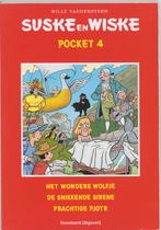 Suske en Wiske Pocket 4 - Het wondere wolfje/De snikkende, Livres, Vandersteen Willy, Verzenden