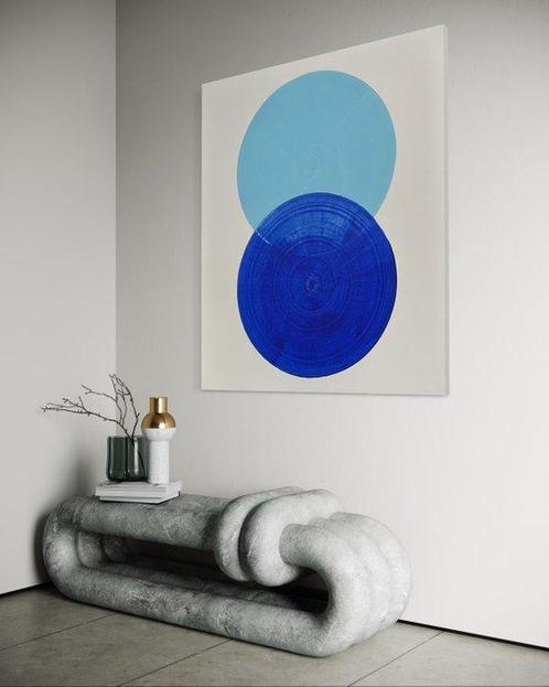 Eren - Blue Balance - XXL, Antiek en Kunst, Kunst | Schilderijen | Modern