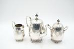 Koffie- en theeservies (3) - .833 zilver -, Antiek en Kunst