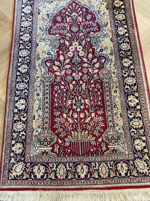 Kaschmir-Zijde - Tapijt - 125 cm - 77 cm, Huis en Inrichting, Stoffering | Tapijten en Vloerkleden