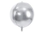 Helium Ballon Rond Zilver Leeg 40cm, Hobby en Vrije tijd, Verzenden, Nieuw