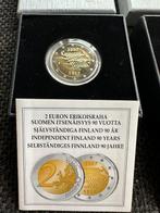 Finland. 2 Euro 2007/2010 (4 stuks) Proof (Zonder, Postzegels en Munten, Munten | Europa | Euromunten