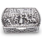 Boîte de tabac à priser - Argent 925