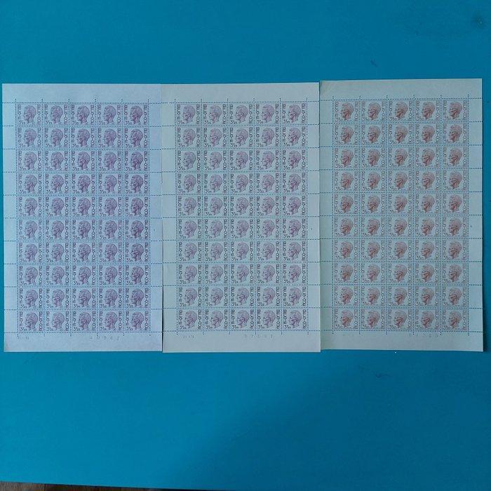 België 1973/1979 - 50-vellen, type Elström, Postzegels en Munten, Postzegels | Europa | België