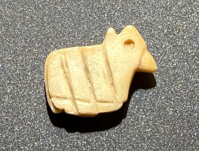 Keltisch Been La Tène-figuur van een haan in uitzonderlijke, Antiek en Kunst, Antiek | Overige Antiek