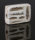 Égypte ancienne, post-ramséside Stéatite Plaque avec Amun-Re