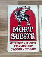 Mort Subite - Plaque (2) - Metaal