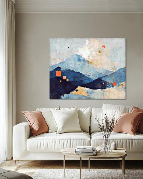Chrystian Milanowski - Geometric Mountains II - XL, Antiek en Kunst, Kunst | Designobjecten