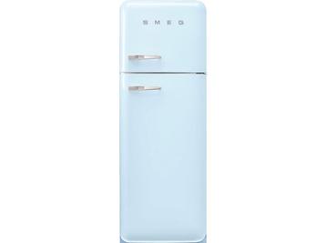 SMEG -  Koel-vriescombinatie D  - Blauw, Zonder vriesvak, Verzenden, 60 cm of meer, Nieuw