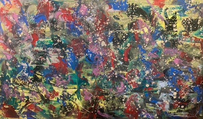 Anastasiya Tumanova - Messager du futur.-XXL, Antiek en Kunst, Kunst | Schilderijen | Modern