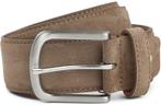 Suitable Riem Suède Leer Lichtbruin maat 95 Heren, Vêtements | Hommes, Ceintures, Verzenden, Riem of Ceintuur