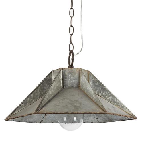 hanglampen Hanglamp Austin Glazen stolp Binnenverlichting, Maison & Meubles, Lampes | Suspensions, Envoi