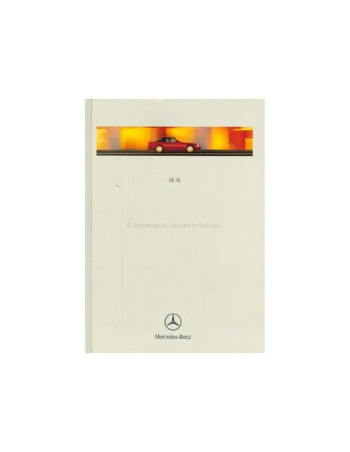 1999 MERCEDES BENZ SL HARDCOVER BROCHURE NEDERLANDS, Boeken, Auto's | Folders en Tijdschriften, Ophalen of Verzenden