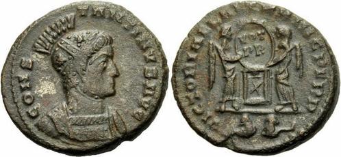 Roemisches Kaiserreich Constantin I Follis Lyon 319-320 V..., Timbres & Monnaies, Monnaies & Billets de banque | Collections, Envoi