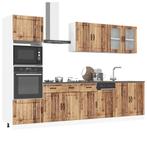 vidaXL 7-delige Keukenkastenset Kalmar bewerkt hout oud, Huis en Inrichting, Verzenden, Nieuw