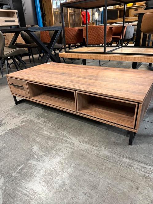 Brandon salontafel, kleur seesham, Huis en Inrichting, Tafels | Salontafels, Nieuw, Metaal, Overige materialen