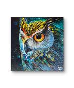 Luca Domiro - The Enchanted Owl (Small Painting)