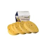 Assortiment schuurschijven Geel ø150mm 15 gaten - 100 vel.., Verzenden, Nieuw