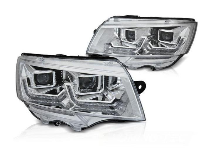 LED Tube knipperlicht Chrome koplampen, Auto-onderdelen, Verlichting, Nieuw, Volkswagen, Verzenden