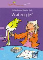 Wat zeg je? / Logopedie / Bij de hand 9789044809268, Verzenden, Gelezen, S. Boonen