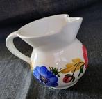 Richard Ginori - Cesare Lacca - Pichet - Anémones - peintes