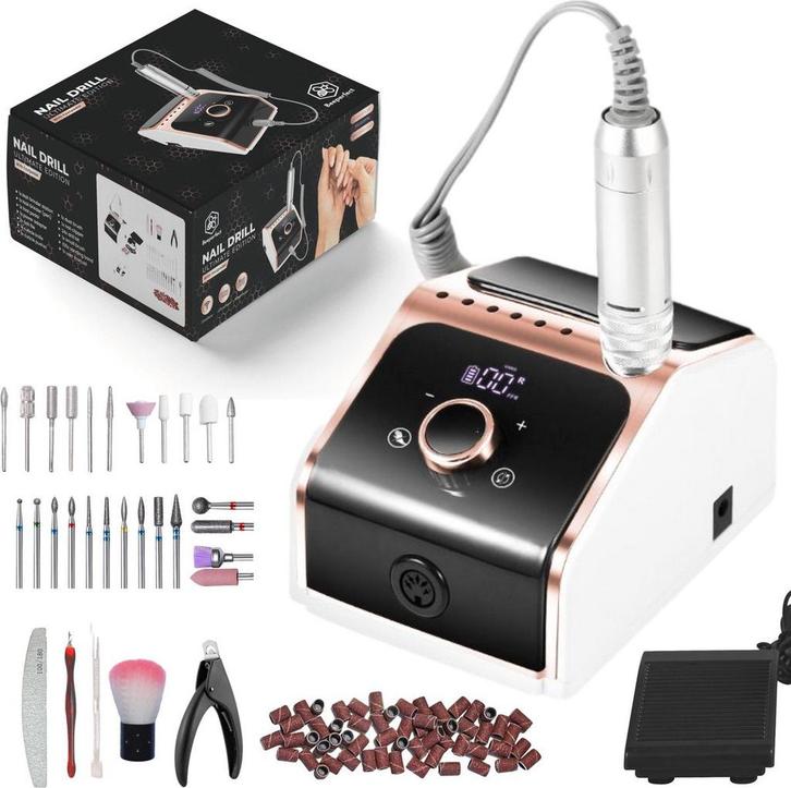 2dekans | Beeperfect Nagelvijlset – Draadloos, Incl. 100, Handtassen en Accessoires, Uiterlijk | Lichaamsverzorging, Ophalen of Verzenden