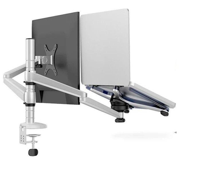 DrPhone FlexMount – 2 In 1 Bureaustandaard Voor Laptop en, Diversen, Notitieboeken, Nieuw, Verzenden