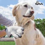 Gant de toilettage chien chats - Gris/Noir