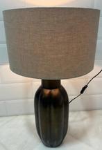 Tafellamp - Legering, Linnen - Elegante lamp design