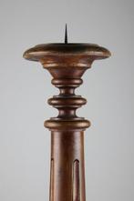 Kaarsenhouder - Hout - Kerk, Antiek en Kunst