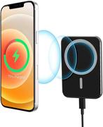 Draadloze oplader lader magneet auto houder draadloos *zwart, Télécoms, Téléphonie mobile | Chargeurs pour téléphone, Verzenden